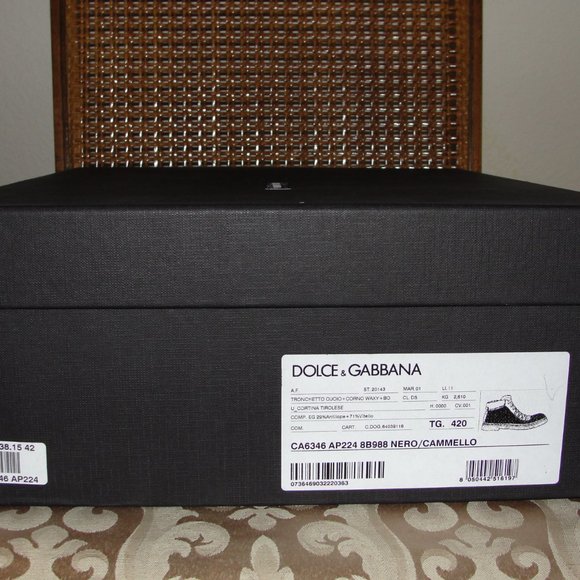 DOLCE & GABBANA RUNWAY CORTINA SABATON ANKLE BOOT main image 12